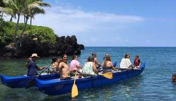 Photo of Guided Outrigger Canoe Tour in Kealakekua Bay