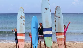 Photo of Kauai Learn to Surf Semi-Private Lessons