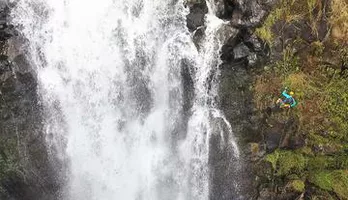 Photo of Waterfall Rappelling Adventure: 120 Foot Drop, 15 Minutes from Hilo